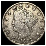 1892-O Liberty Head Nickel LIGHTLY CIRCULATED