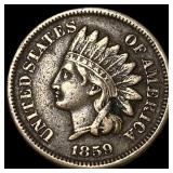 1859 Indian Head Cent NEARLY UNCIRCULATED