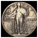 1924-S Silver Standing Liberty Quarter LIGHTLY CIR