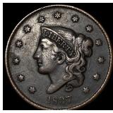 1837 Coronet Head Large Cent CLOSELY UNCIRCULATED
