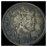 1908-D Silver Barber Quarter NEARLY  UNCIRCULATED