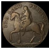 1799 Coventry Halfpenny Conder Token NEARLY  UNCI