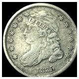 1835 Capped Bust Silver Dime NEARLY  UNCIRCULATED