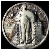 1920 Silver Standing Liberty Quarter LIGHTLY  CIR