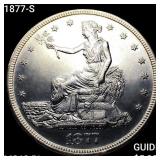 1877-S Silver Trade Dollar CHOICE BU PL