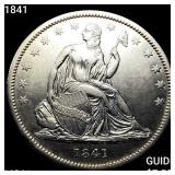 1841 Seated Liberty Half Dollar UNCIRCULATED