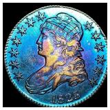 1828 Capped Bust Half Dollar CHOICE AU