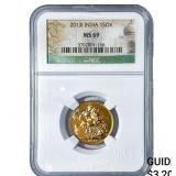 2013I India Sovereign NGC MS69
