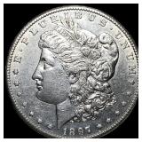 1897-S Silver Morgan Dollar CLOSELY UNCIRCULATED