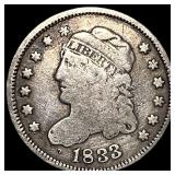 1833 Capped Bust Half Dime NICELY CIRCULATED