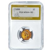 1898 Indian Head Cent PGA MS64+