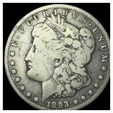 1893-O Silver Morgan Dollar LIGHTLY  CIRCULATED