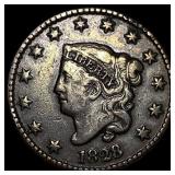 1828 Large Cent LIGHTLY CIRCULATED
