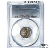 1921 Wheat Cent PCGS MS63 BN
