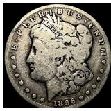 1896-S Silver Morgan Dollar LIGHTLY  CIRCULATED