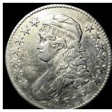 1812 Silver Capped Bust Half Dollar NEARLY  UNCIR
