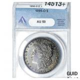 1895-O Morgan Silver Dollar ANACS AU50