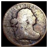 1804 Draped Bust Half Cent NICELY CIRCULATED