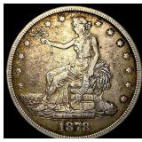 1878-S Silver Trade Dollar CLOSELY  UNCIRCULATED