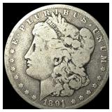 1891-CC Silver Morgan Dollar NICELY  CIRCULATED