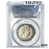 1908-O Barber Half Dollar PCGS VF35