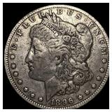 1896-O Silver Morgan Dollar NEARLY UNCIRCULATED