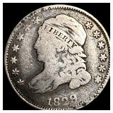 1829 Capped Bust Dime LIGHTLY CIRCULATED