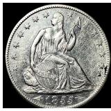 1855-O Silver Half Dollar UNCIRCULATED