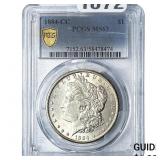 1884-CC Morgan Silver Dollar PCGS MS63