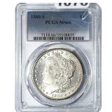 1880-S Morgan Silver Dollar PCGS MS66
