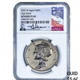2022-W $25 1oz Palladium NGC Rev. PF69
