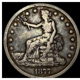1877-S Silver Trade Dollar LIGHTLY CIRCULATED