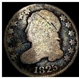 1825 Silver Capped Bust Dime NICELY  CIRCULATED