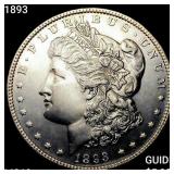 1893 Morgan Silver Dollar UNCIRCULATED
