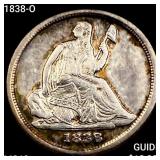 1838-O Seated Liberty Half Dime UNCIRCULATED