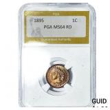 1895 Indian Head Cent PGA MS64 RD