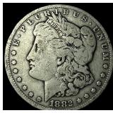 1882-CC Silver Morgan Dollar LIGHTLY  CIRCULATED