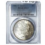 1889 Morgan Silver Dollar PCGS MS64