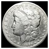 1890-CC Silver Morgan Dollar LIGHTLY  CIRCULATED