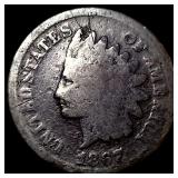 1867 Indian Head Cent NICELY CIRCULATED