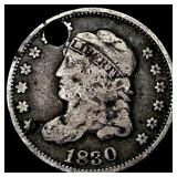 1830 Silver Capped Bust Half Dime HIGH GRADE