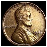 1924-S Lincoln Wheat Cent CHOICE AU