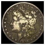 1896-S Silver Morgan Dollar LIGHTLY CIRCULATED