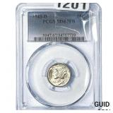 1943-D Mercury Silver Dime PCGS MS67 FB