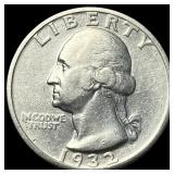 1932-S Silver Washington Quarter CLOSELY  UNCIRCU