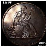 1836 PF J-60 Gobrecht Dollar GEM PROOF