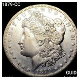 1879-CC Morgan Silver Dollar CHOICE AU