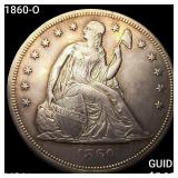 1860-O Seated Liberty Dollar UNCIRCULATED