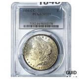 1884-CC Morgan Silver Dollar PCGS MS64