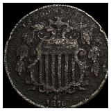 1866 Shield Nickel HIGH GRADE
